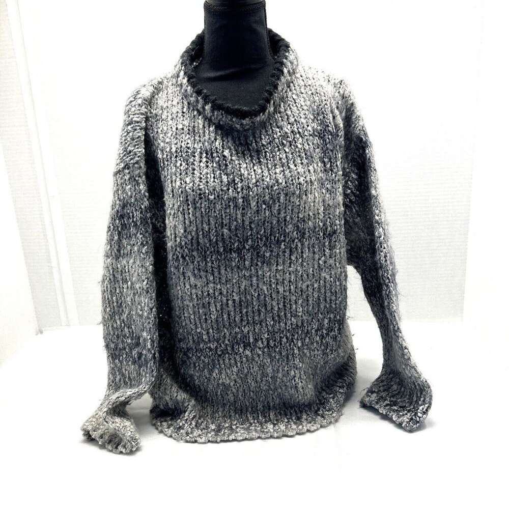 Mexx Sweater Womens Small Gray Black White Blend from UK